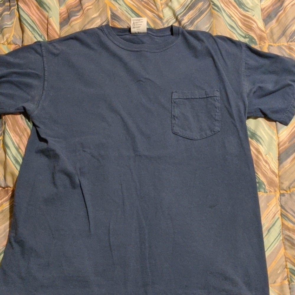 Comfort color women's pocket tee